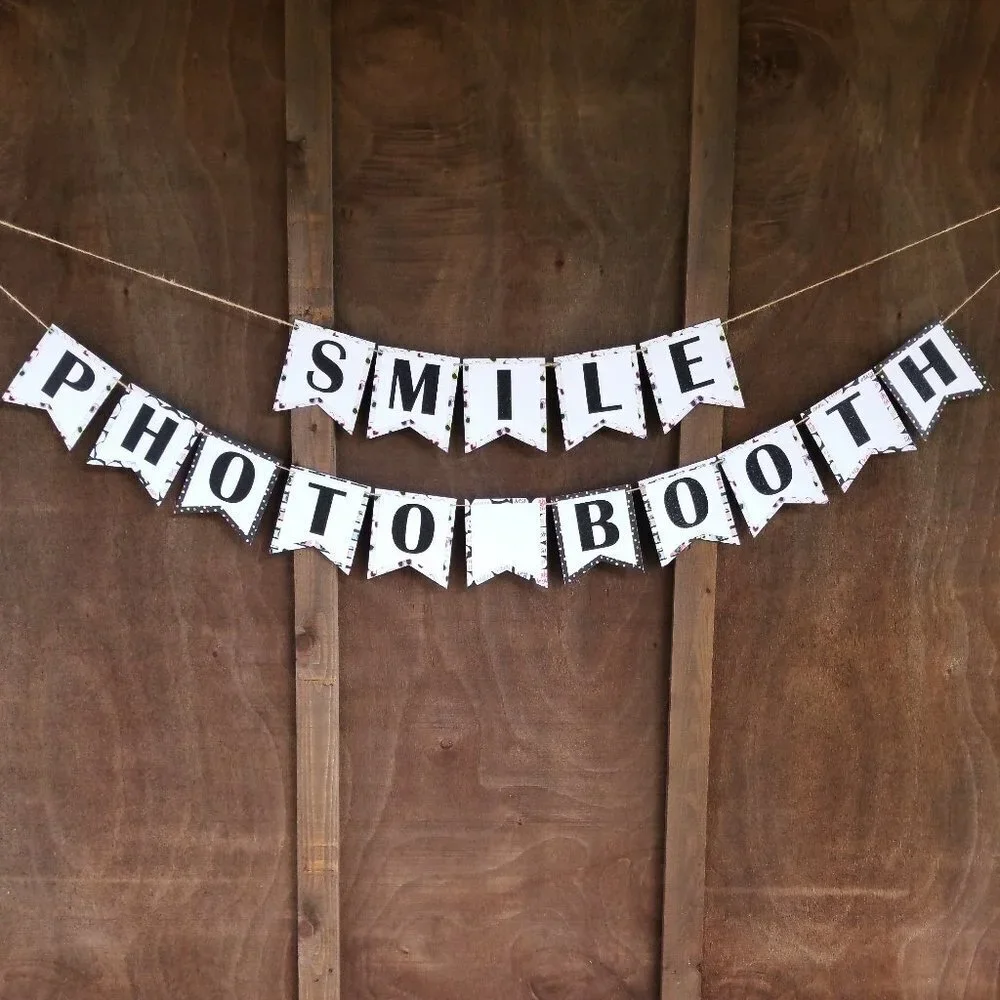 BANNER SET | Photo Booth Ideas, Polaroid Photo Album, Wedding Photo Booth